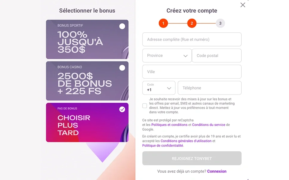 Indiquez vos coordonn